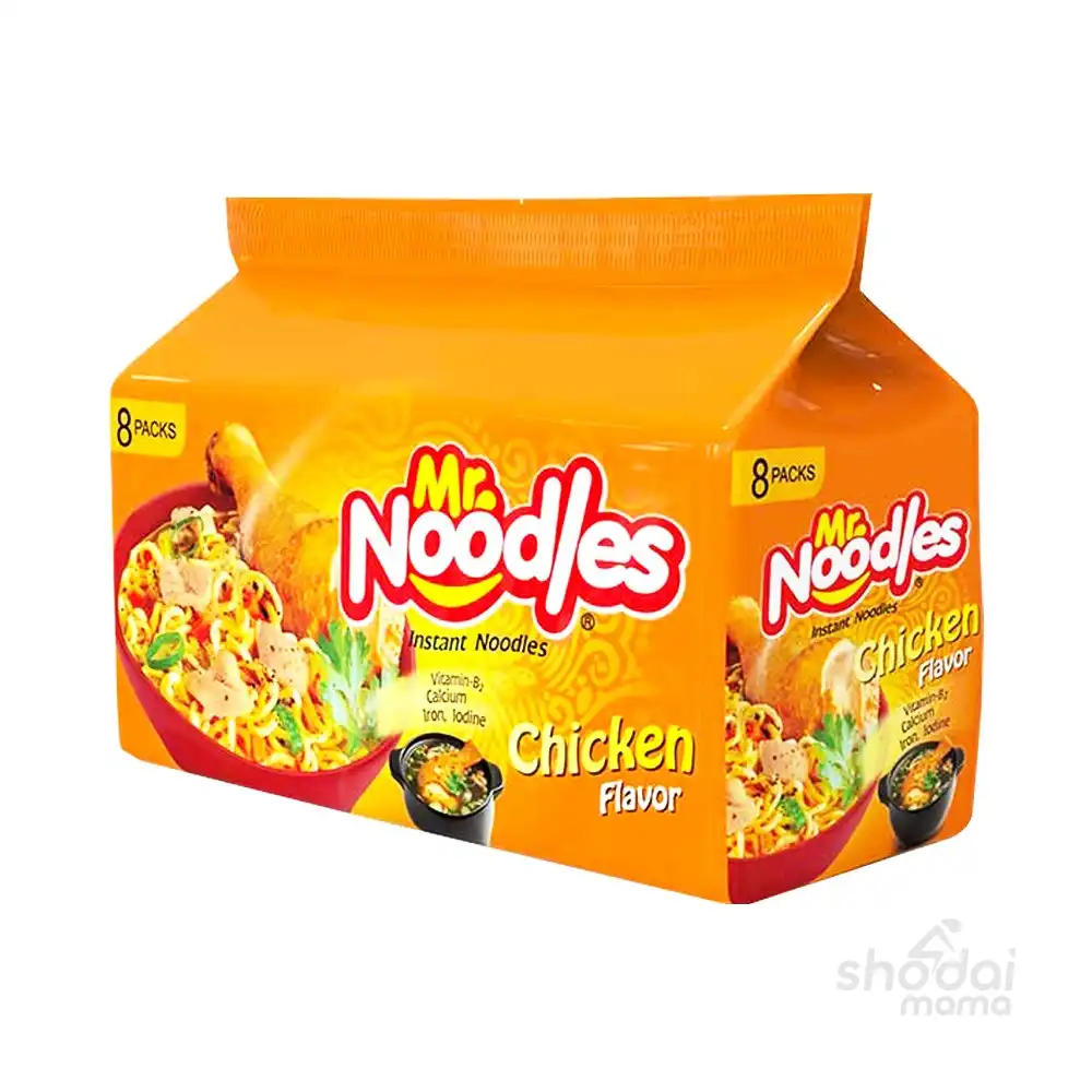 Mr. Noodles Chicken Flavor Instant Noodles (8 Pack) - 496gm